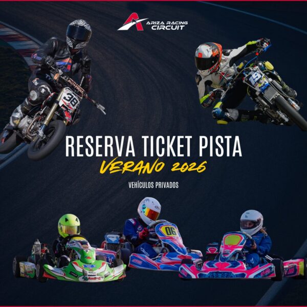 RESERVA TICKET PISTA VERANO 2026 PRIVADOS