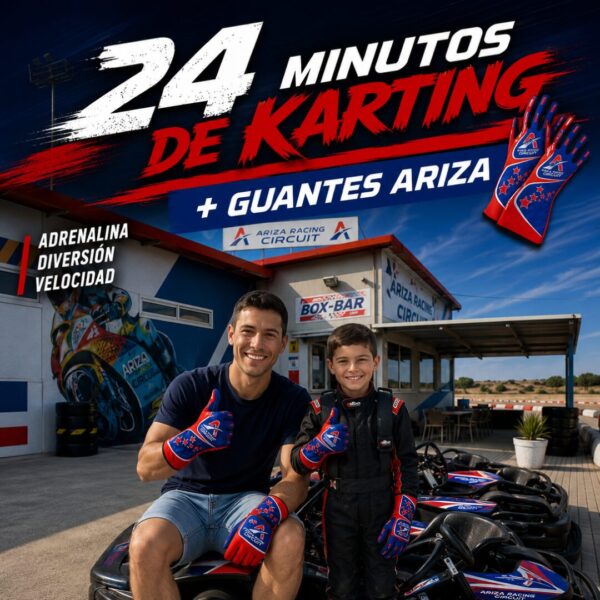 karting + guantes ariza